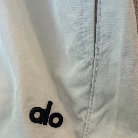 ALO Yoga Pale Sage Elastic Waist Track Pants - Picture 3 of 3